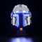 Led Licht Set für Lego 75328 Mandalorianer Helm Modell (Kein Lego-Modell), Dekorationsbeleuchtungsset für Lego Mandalorianer Helm Kreatives Geschenk für Jungen und Erwachsene