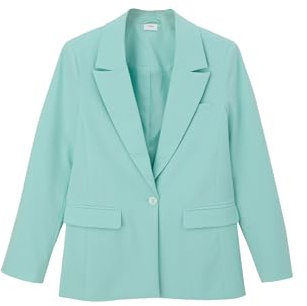 s.Oliver Twill-Blazer aus Viskosemix