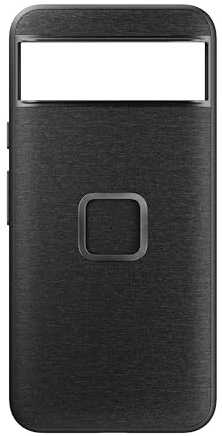 Peak Design Mobile Everyday Phone Case for Google Pixel 8, Charcoal, Slim Profile, Drop Protection, Weatherproof Fabric Shell, SlimLink Connects to Mobile Mounts & Gear
