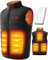 LABCOOL Gilet Chauffant, Veste Chauffante Homme Femme, Blouson Chauffant avec 10000mAh Batterie incluse, 3 Niveau de Chauffant, 6 Zones Chauffante, Hiver extérieur Vêtement
