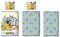 Pokemon Bettwäsche Set 3-teilig 135x200 80x80 cm mit Spannbettlaken 90x200 cm · Pokémon Pikachu hell-blau · Kinder-Bettwäsche 100% Baumwolle Linon · mit Reißverschluss