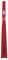 LUTH Premium Profi Parts LUTH Premium Professional Parts manico compatibile con Bosch 11006975 Tornado rosso per aspirapolvere portatile Zoo'o