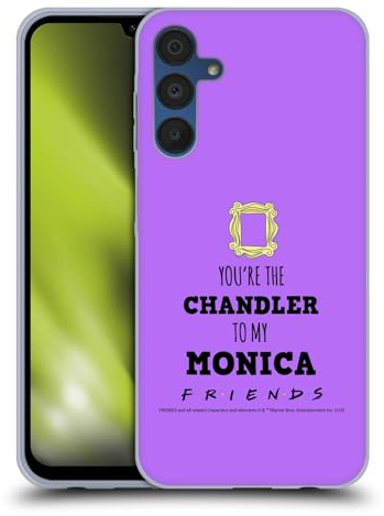 Head Case Designs Offizielle Friends TV Show BFF Zitate Gel Handyhülle Hülle [Militärischer Schutzgrad] Kompatibel mit Samsung Galaxy A15
