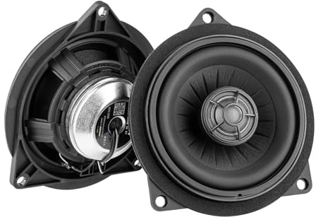 ETON UG-BMW10XT: 10 cm Koaxialsystem, kompatibel mit BMW & MINI – T-Korb | Klangstarkes 4 Zoll 2-Wege Plug & Play Soundsystem für den Türeinbau, passgenauer fahrzeugspezifischer Lautsprecher, 1 Paar