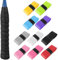 Oruola 10 Stück Tennisschläger Griffband,Anti-Rutsch Tennis Griffband,Badminton Griffband Selbstklebend,Griffband für Tennisschläger,Overgrip Griffband für Tennis,Padel,SchläGer,Baseball