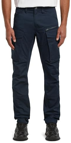 G-STAR Pantalones Rovic Zip 3D Regular Tapered para Hombre, Azul (salute D02190-E064-C742), 31W / 34L