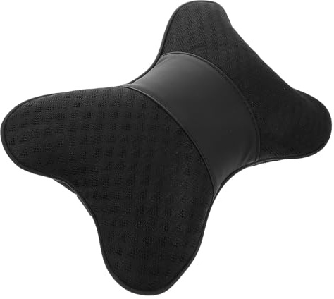HOODANCOS Sommer Nackenstütze für Auto aus Eisseide Niedliches Sitzkissen mit Würfel Design Komfortabel und Leicht zu Reinigen für Entspannte Fahrten der Seite