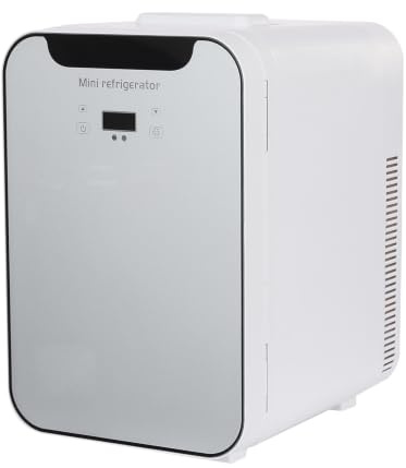 FROPIJ Frigorifero Piccolo da 20 l & Borsa Frigo Elettrica con Touch Screen e Display Digitale LED, Mini Bar 2 in 1 Multifunzione Chiller Box con Funzione di Riscaldamento e Raffreddamento per Stanza