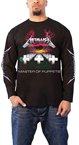 Metallica Spiral Mop - Longsleeve T-Shirt Black - M