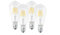 4 x LEDVANCE Smarte LED-Lampe mit Bluetooth Mesh Technologie, Sockel E27, Dimmbar, Warmweiß (2700K), Steuerbar mit Alexa, Google und Apple