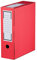 20x Archiv Ablagebox Ordnerbox Color 100mm - 4 vers. Farben (rot)
