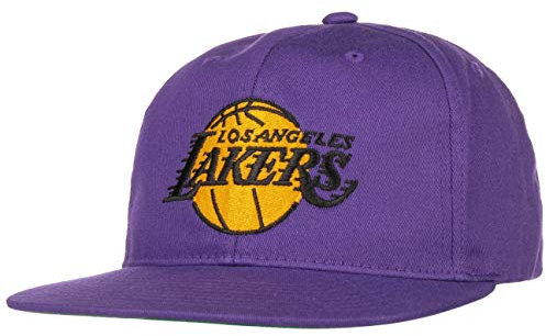 Mitchell & Ness Cappellino Deadstock Lakers& Berretto Baseball Snapback Taglia Unica - Lilla