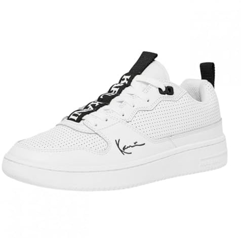 Kani 89 White/Black Shoes – Schnürschuhe für Herren/Damen, Weiß/Schwarz, Weiß - Weiß - Größe: 36 EU