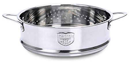 Cabilock Panier à Vapeur Acier Inoxydable Cuiseur Pratique Pour Dumplings Et Petits Pains Avec Poignées Pour Cuisine à Induction Et Restaurants