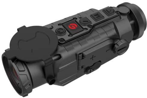 Guide TA435 Clip-on Thermal Imaging Attachment,IP67 400x300IR Resolution,Full-Color OLED Display, Infrared Thermal Imaging in Outdoor Sports, Outdoor observing, Night Hunting,Law Enforcement