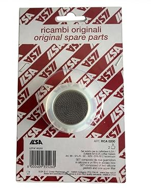 ILSA ILS640132 Blister 2 Guarn + 1 Slanschlussfilter, Tz 4, Edelstahl