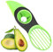 ShreeFit Avocado Slicer 3 in 1 Avocado Cutter Knife Peeler Non-Slip Handle Stainless Steel Blade for Mango Kiwi Fruit Kitchen Tool