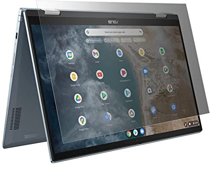 Celicious Privacy 2-Way Anti-Spy Filter Screen Protector Film Compatible with Asus Chromebook Flip CX5 CX5400