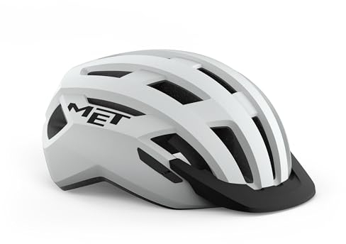 MET Fahrradhelm Allroad MIPS, Weiß - Matt, L, 570028