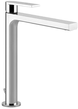 Gessi Emporio Via Manzoni miscelatore monocomando per lavabo versione alta, scarico 1 1/4, sporgenza 212 mm, 38603, Colorazione: cromo