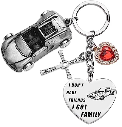 Melix Home Fast Furious Collection Auto-Schlüsselanhänger, Geschenke für Teenager, Mädchen, Tochter, Frauen, Geburtstagsdekorationen, Geschenk-Schlüsselanhänger