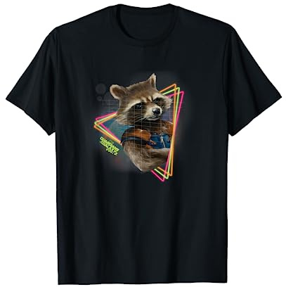 Guardians of The Galaxy Vol.2 Neon Rocket T-Shirt