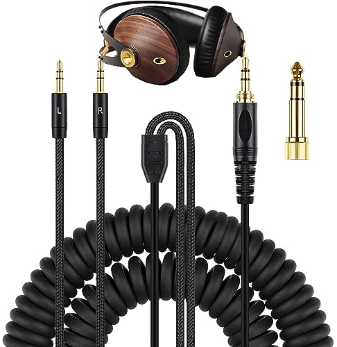 V-MOTA 99 Classics - Cavo audio (versione con doppia spina da 3,5 mm), compatibile con cuffie Meze 99 Neo/Audio 109 Pro/Liric/Final d8000Pro/Sonorous III (1 pezzo)