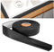 flintronic Joint Salle de Bain, 20m*38mm (19+19mm) Bande Etancheite Autocollante, Ruban D'étanchéité Auto-Adhésif en PVC pour Baignoire, Salle de Bain, Cuisine, Anti-moisissure, Calfeutrage(Noir)