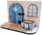 MADERCLIP Puerta mágica Ratoncito Pérez (Azul)