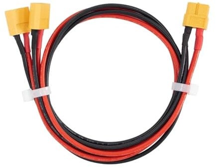ziyany Cable de conexión XT30 XT60, batería Externa Compatible con Xiaomi M365 /1S/ Pro 2, Cables de conexión del Controlador de Patinete eléctrico(XT60)