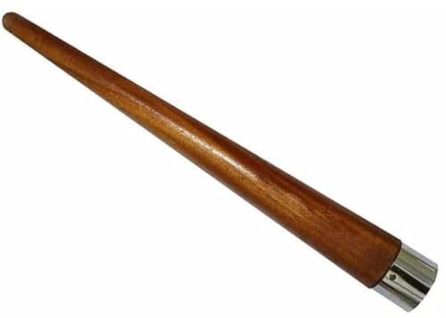 JaHaNa Sports Cricket Bat Grip Cone Wooden Grip Applicator Cone Bat Gripper - Brown