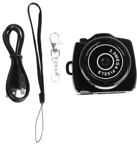 Walfront Mini DV DVR Videocamera Piccole Videocamere di Sicurezza Videocamera HD per Webcam Casco Bici Moto Trekking Sport