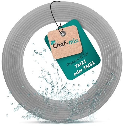 Chef-Mix Joint D'étanchéité Couteau 39/26mmØ Remplacement pour Vоrwerk Joint en Caoutchouc pour Vоrwerk Joint D'étanchéité Thermоmix TM21 & Caoutchouc D'étanchéité Thermоmix Couteau TM31