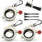 Zip Ties Organizer Holder, 3PCS Light Cable Tie Cable Tie Holder Belt Zip Tie Tool Reusable Fits Most Zip Ties, Indoor and Outdoor Use