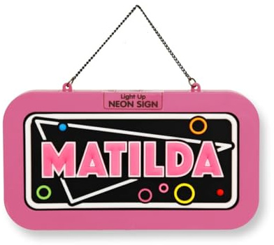 Personalised Neon Signs (Matilda)