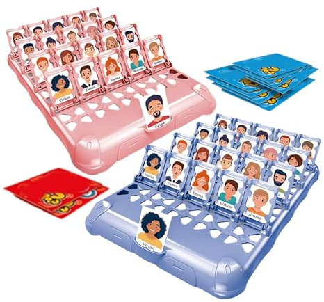 Generisch Game - Lustiges Familien-Ratespiel, Ratet mal, wer | Lustige pädagogische Lernkartenspiele, Kinder-Lernspielzeug für Zuhause, Schule, Klassenzimmer, Camping, Picknick