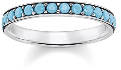 Thomas Sabo Damen-Ringe 925 Sterlingsilber mit '- Ringgröße 56 TR2178-667-17-56