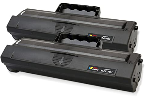 Toner Experte MLT-D1042S Tonerkartusche Ersatz für Samsung D1042S Kompatible für ML 1660 ML 1670 ML 1675 ML 1860 ML 1865 ML 1865W SCX 3200 SCX 3205 SCX 3205W (2 Schwarz)