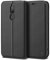BEZ Handyhülle für Huawei Mate 10 Lite Hülle, Tasche Kompatibel mit Huawei Mate 10 Lite Hülle Case Schutzhüllen aus Klappetui mit Kreditkartenhaltern, Ständer, Magnetverschluss, Schwarz
