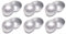 CANDeal 12 STK Bath Bomb Mold Kit 6 Set DIY Badebomben Gießformen Metallform für hausgemachte Badebomben und basteln Sie Ihre eigenen Fizzles (4,5cm)