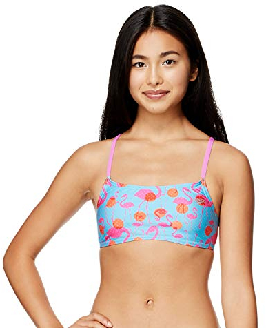 Speedo Damen-Badeanzug, Top, Bikini, Endurance, Riemchen-Rücken, Demi