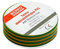 ERKO Isolierband Gelb-Grün 15mm x 10m PVC Set 10 Stück Elektrische Leitungen Reparatur, Hochflexibel mit starker Klebekraft, Chemiebeständig, Wasserfest, Klebeband