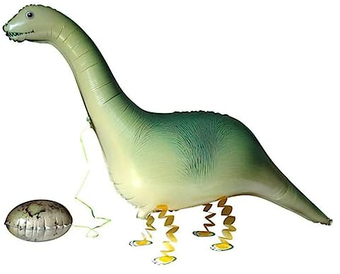 DIWULI Airwalker Dino Ballon - Dinosaurier Folien-Luftballon