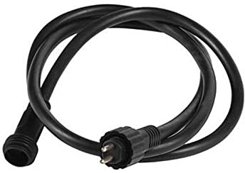 Ellumiere 12 Volt Low Voltage Garden Lighting Cable, Plug and Play System (1 metre Cable)