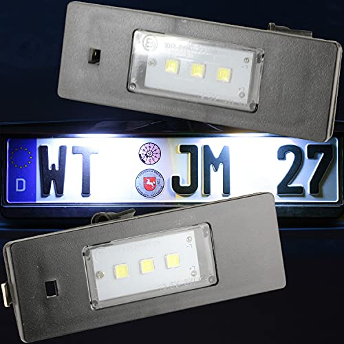 LED Kennzeichenbeleuchtung von Recambo passend für BMW 1er E81, E87 + 6er E63, E64