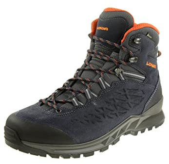 LOWA M Explorer Ii GTX Mid Blau - Gore-Tex Wasserdichter Leichter Herren Gore-Tex Trekkingschuh, Größe EU 43.5 -
