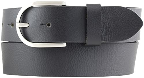 BELTINGER Damen-Gürtel aus Vollbüffelleder 4 cm | Jeans-Gürtel für Damen 40mm | Leder-Gürtel aus Büffelleder 4cm