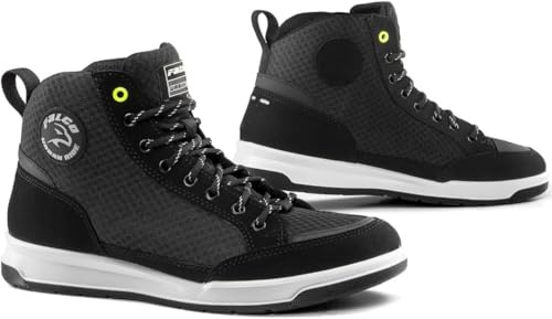 Falco Airforce Motorradschuhe, schwarz, 45