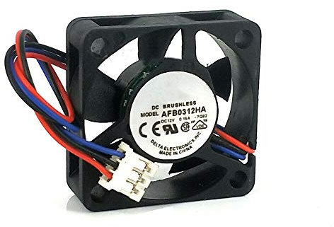 30mm x 30mm x 10mm AFB0312HA 12V 0.15A 3pin Server Square Cooling Fan, Double Ball Bearing (1 piece)