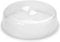 Space Home - Mikrowelle Spritzschutz - Mikrowellen-Deckel - Mikrowellenabdeckhaube - Microwave Cover - Mikrowellen Abdeckung - Mikrowellen Schutzdeckel - BPA-frei - Transparent - Ø 24 cm